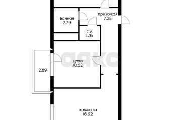 Фото №3: 2-комнатная квартира 56 м² - Краснодар, мкр. Школьный, ул. Школьная, 13/9