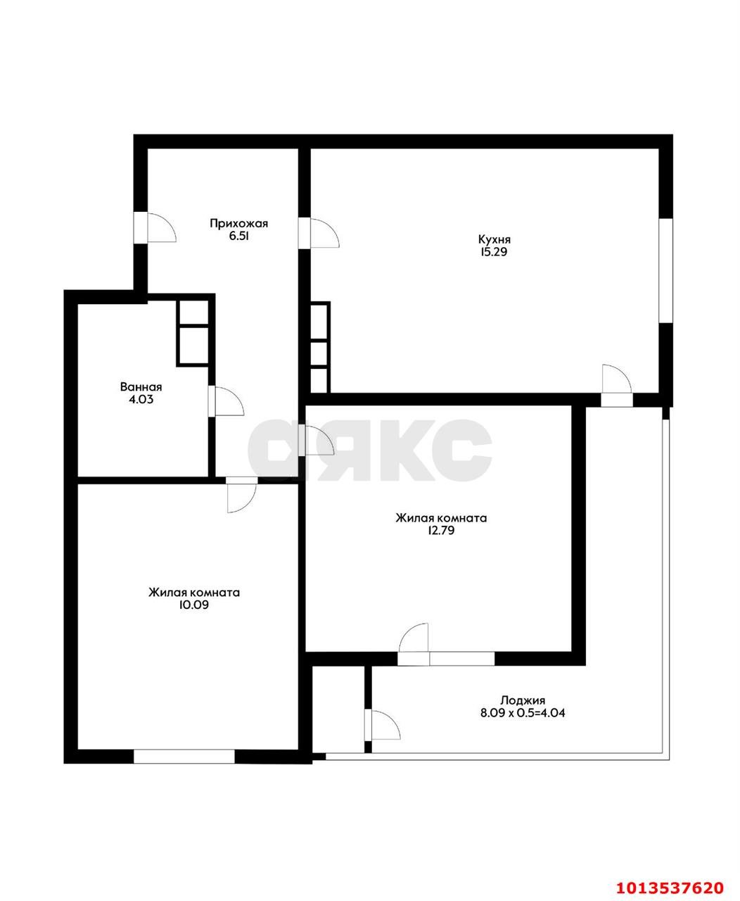 Фото №4: 2-комнатная квартира 54 м² - Краснодар, жилой комплекс Мой Город, ул. Западный Обход, 39