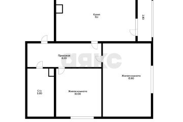 Фото №3: 2-комнатная квартира 57 м² - Краснодар, мкр. жилой комплекс Самолёт, ул. Западный Обход, 39/2к4