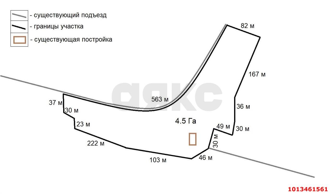 Фото №4: Коммерческая земля 447 сот. - Казазов, ул. Полевая