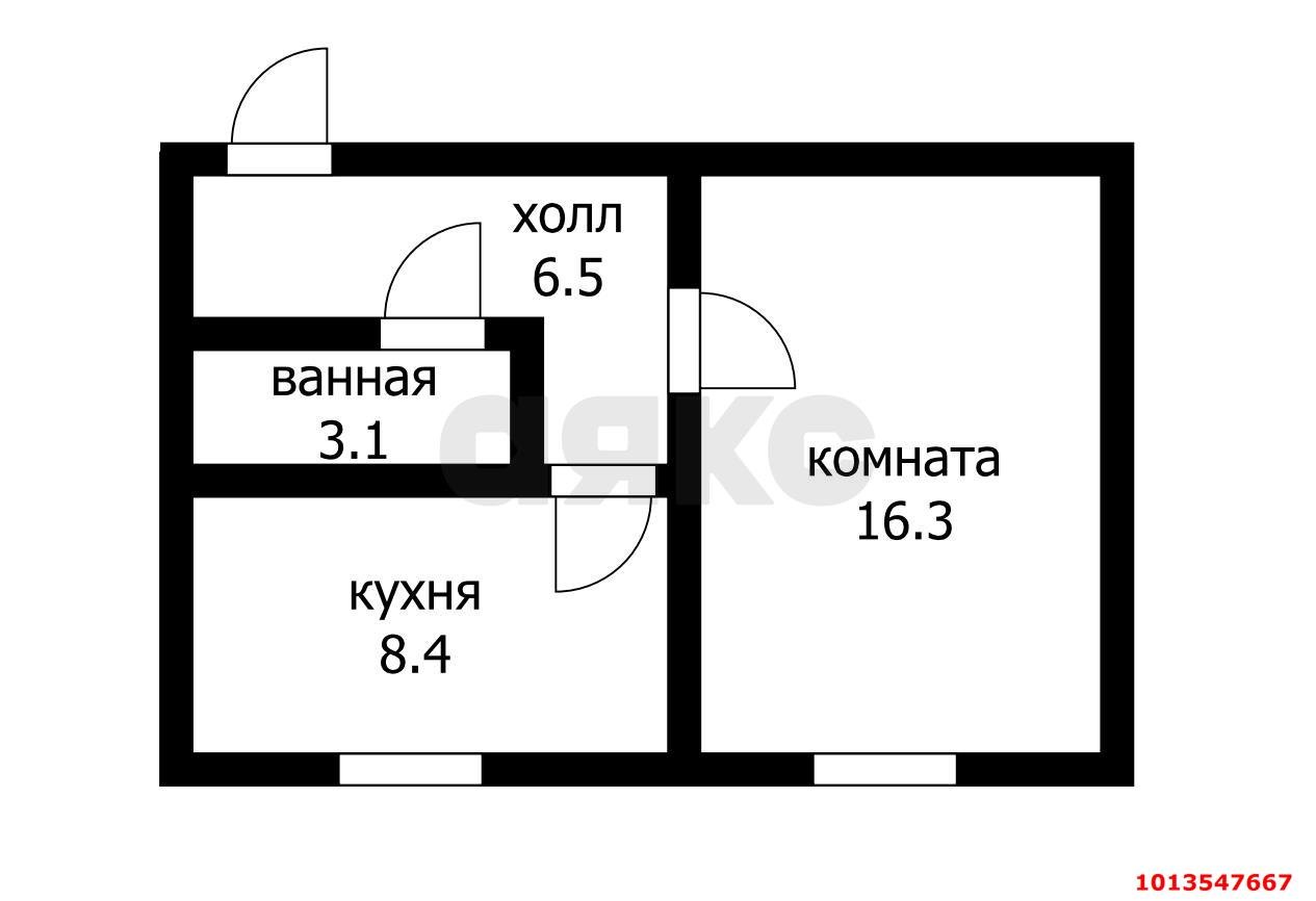 Фото №11: 1-комнатная квартира 34 м² - Краснодар, Славянский, ул. имени Толбухина, 92/1