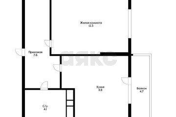 Фото №2: 1-комнатная квартира 35 м² - Краснодар, мкр. жилой комплекс Ракурс, 