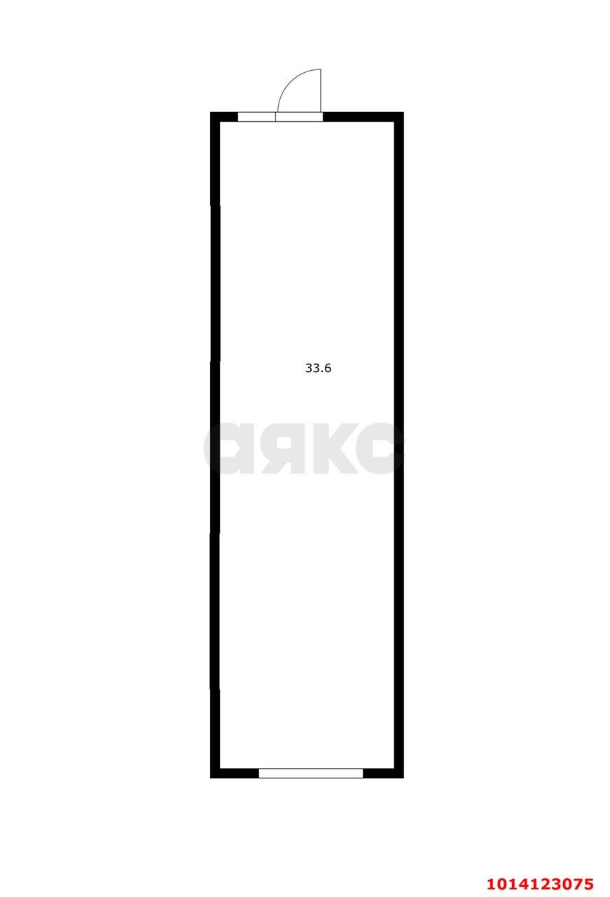 Фото №6: Торговое помещение 33&nbsp;м², 1/4&nbsp;эт. - Российский, мкр. Прикубанский внутригородской округ, ул. Ратной Славы, 25