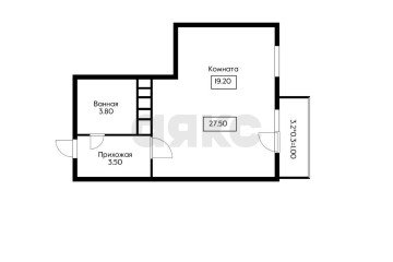 Фото №2: Студия 26 м² - Краснодар, мкр. Молодёжный, ул. Дубравная, 1