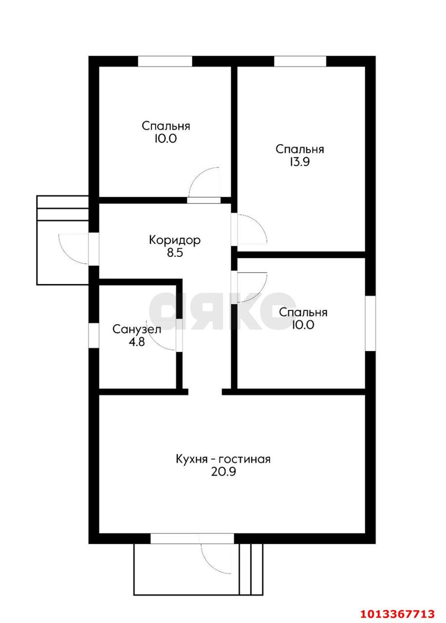 Фото №10: Дом 84 м² + 3 сот. - Краснодар, коттеджный  Изумрудный Город, ул. имени Героя Романа Филипова, 40