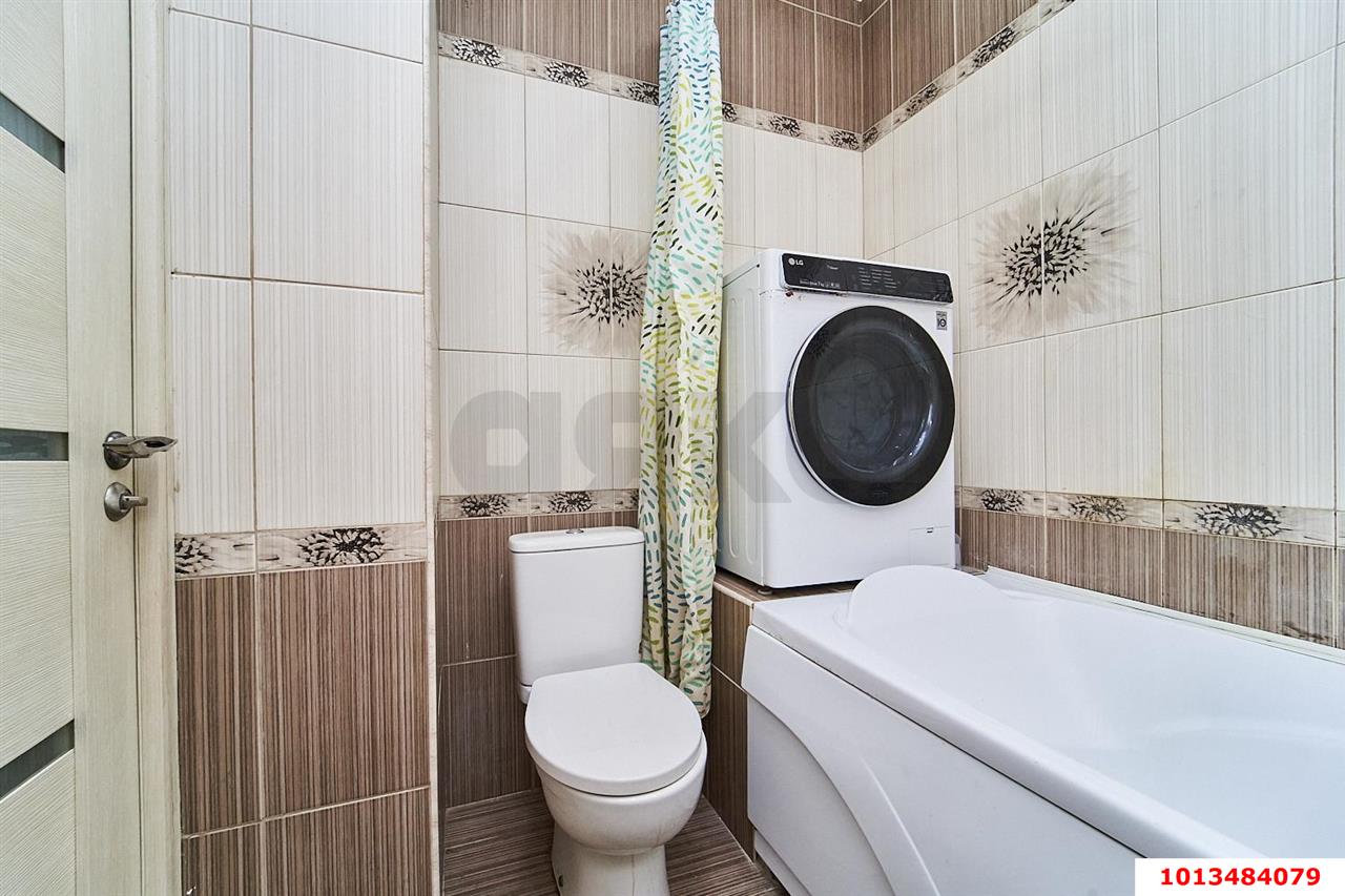 Фото №13: 1-комнатная квартира 60&nbsp;м², 2/24&nbsp;эт. - Краснодар, Карасунский внутригородской округ, Черёмушки, мкр. ЖК Большая Таманская, ул. Таманская, 153к6