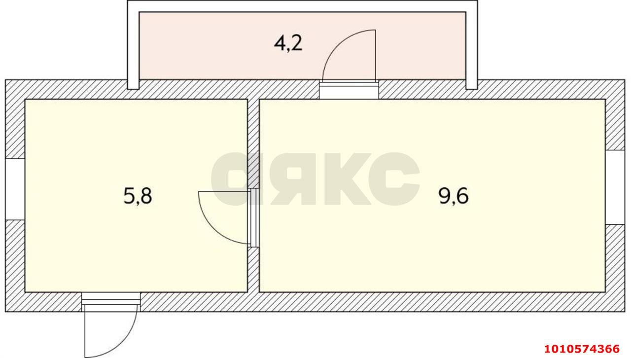 Фото №7: Дом 70&nbsp;м² + 4&nbsp;сот., 1&nbsp;эт. - Краснодар, Прикубанский внутригородской округ, мкр. 9-й километр, пр-д 3-й Ленинградский, 7