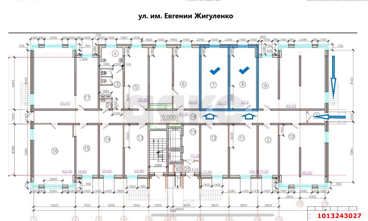 Фото №4: Торговое помещение 30 м² - Краснодар, жилой комплекс Радуга, ул. Евгении Жигуленко, 7