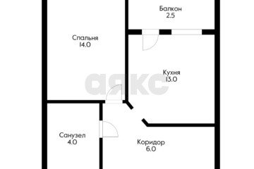 Фото №5: 1-комнатная квартира 37 м² - Краснодар, мкр. жилой комплекс Соло, ул. Селезнёва, 2/3