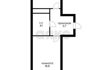 Фото №2: 1-комнатная квартира 45 м² - Краснодар, мкр. Молодёжный, ул. Дубравная, 1