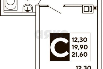 Фото №2: Студия 24 м² - Краснодар, мкр. жилой комплекс Самолёт, ул. Западный Обход, 39/2к3