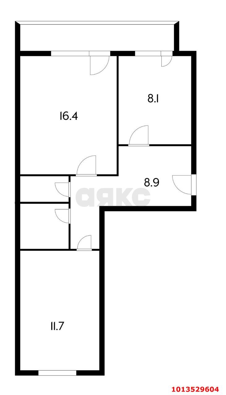 Фото №9: 2-комнатная квартира 55 м² - Медвёдовская, ул. Коммунальная, 118