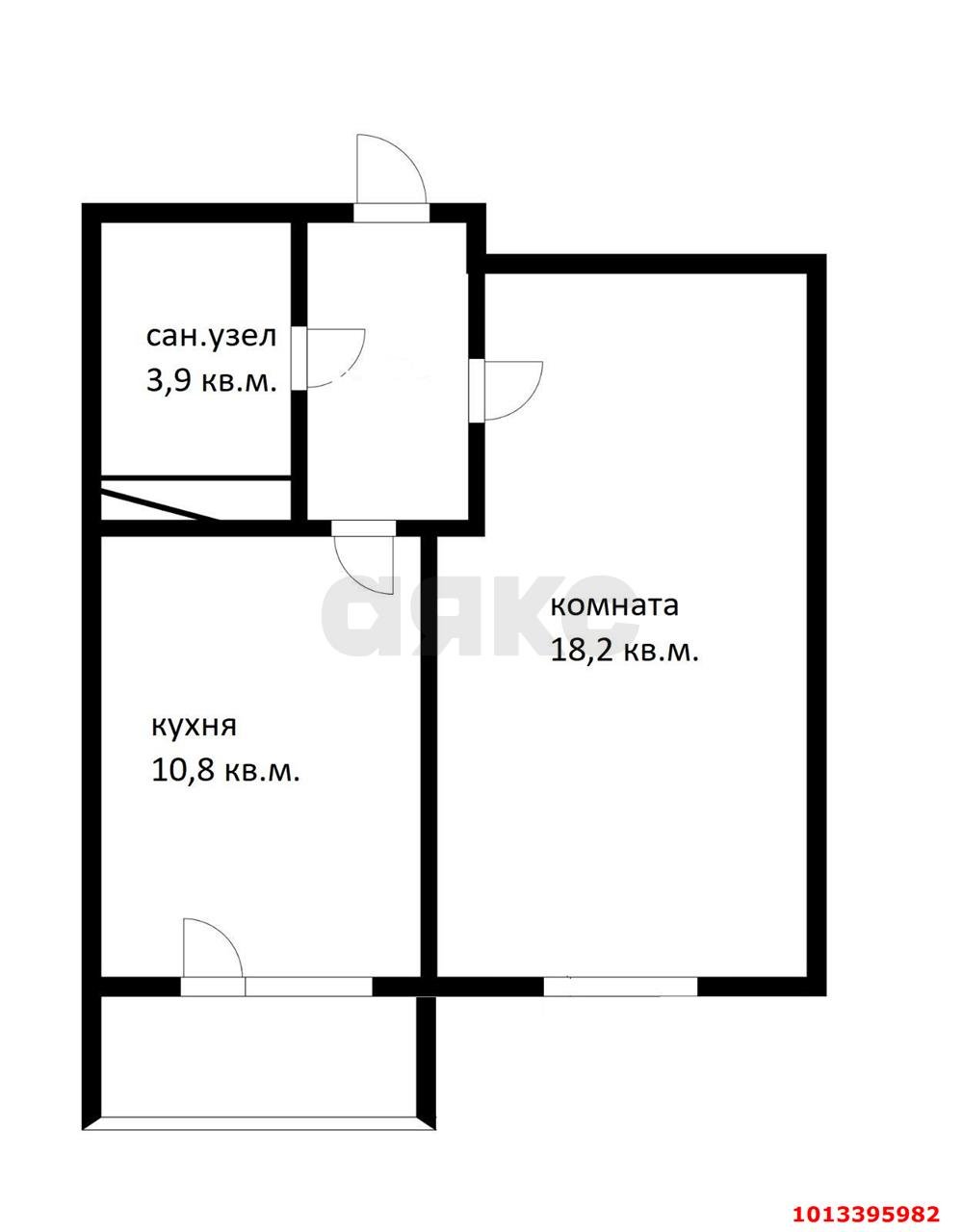 Фото №9: 1-комнатная квартира 40 м² - Краснодар, жилой комплекс Гарант, ул. Бородинская, 150Бк2