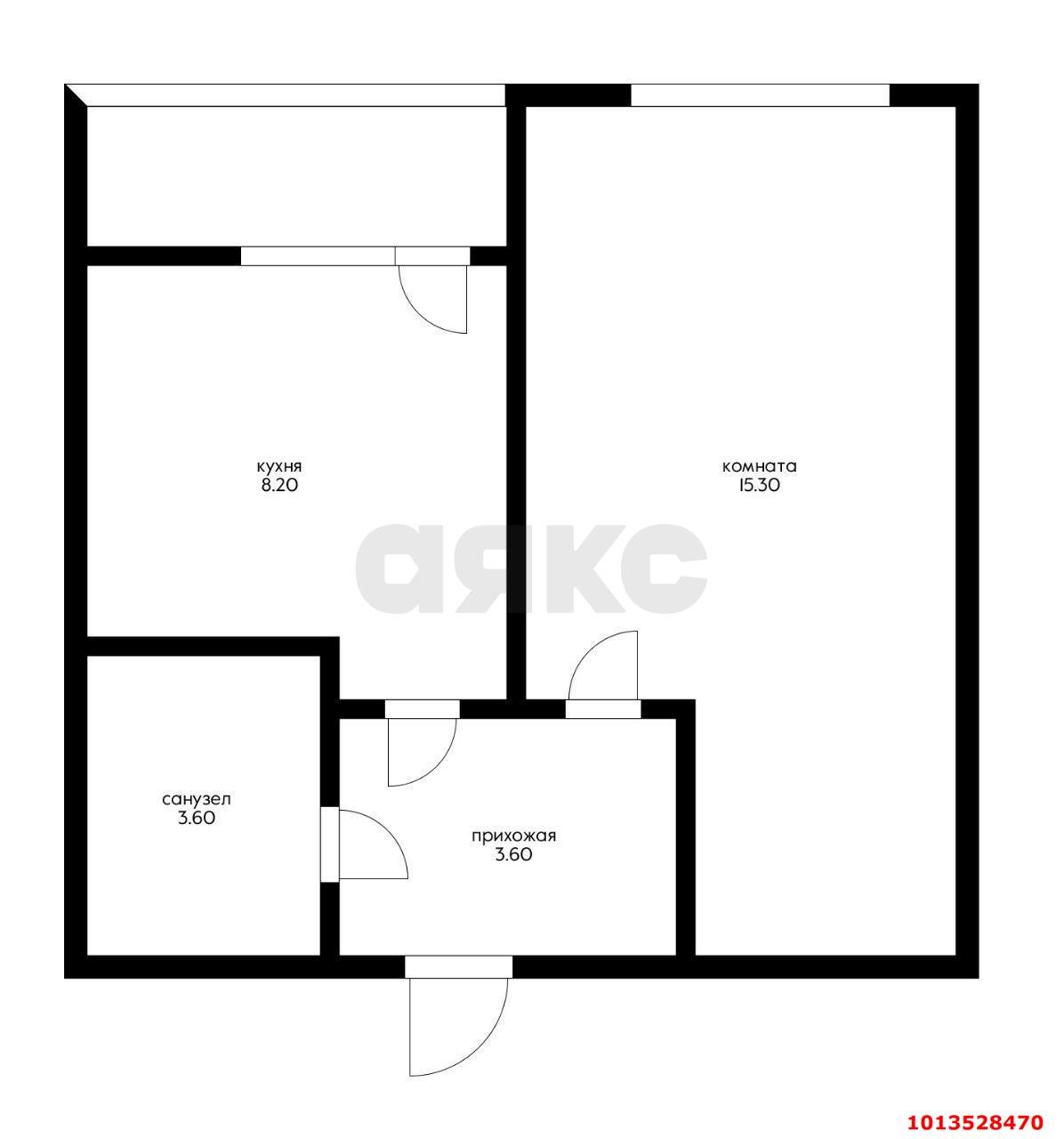 Фото №15: 1-комнатная квартира 34 м² - Краснодар, Новознаменский, ул. Войсковая, 4к11