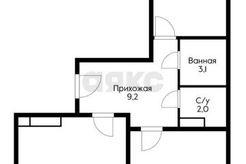 Фото №3: 2-комнатная квартира 64 м² - Краснодар, мкр. жилой комплекс Свобода, ул. Домбайская, 55