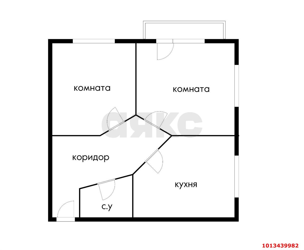 Фото №2: 2-комнатная квартира 50 м² - Ленина, территория ДНТ Виктория, ул. Прохладная, 149