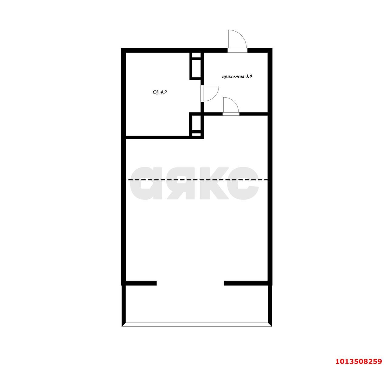 Фото №2: Студия 28 м² - Краснодар, жилой комплекс Бауинвест, ул. Героев-Разведчиков, 11/5