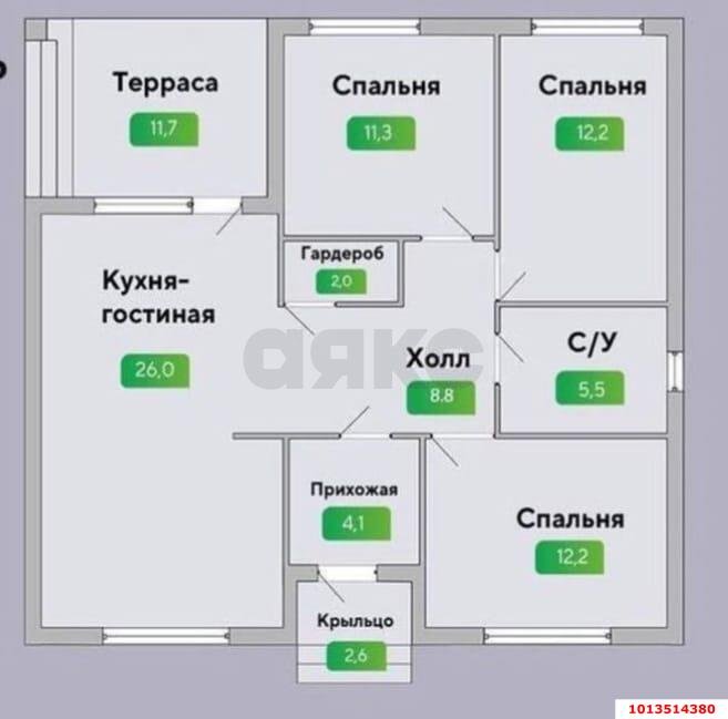 Фото №6: Дом 84 м² + 5.6 сот. - Южный, Кубанский, ул. Екатерининская, 8