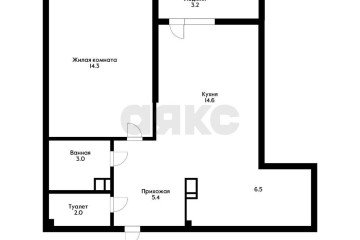 Фото №3: 1-комнатная квартира 46 м² - Краснодар, мкр. жилой комплекс Самолёт-5, ул. Константина Гондаря, 105