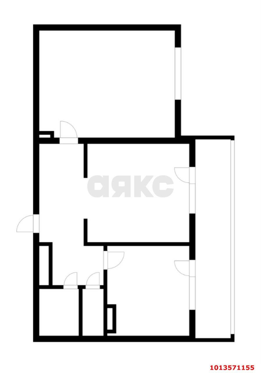 Фото №18: 2-комнатная квартира 71 м² - Краснодар, Гидростроителей, ул. Дмитрия Благоева, 24