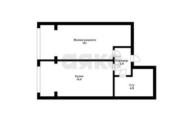 Фото №3: 1-комнатная квартира 36 м² - Российский, мкр. Прикубанский внутригородской округ, ул. Ратной Славы, 32