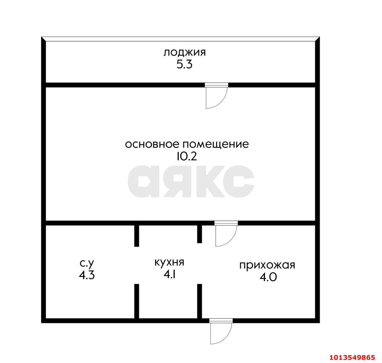 Фото №9: Офисное помещение 28 м² - Краснодар, жилой комплекс Сказка Град, ул. имени В.Н. Мачуги, 166А