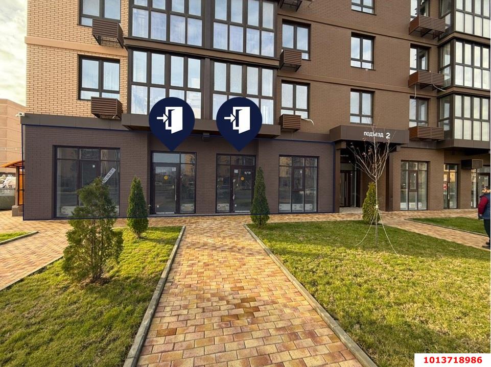 Фото №1: Торговое помещение 97&nbsp;м², 1/6&nbsp;эт. - Южный, мкр. жилой комплекс История-2, ул. Казачья, 6к2