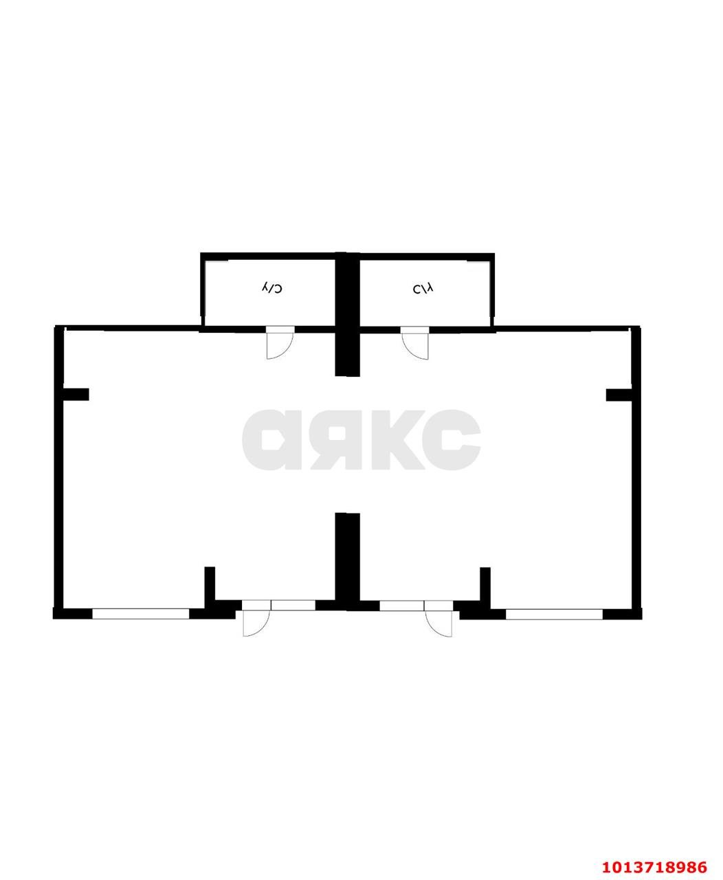 Фото №8: Торговое помещение 97&nbsp;м², 1/6&nbsp;эт. - Южный, мкр. жилой комплекс История-2, ул. Казачья, 6к2
