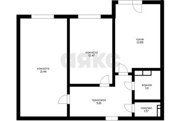 Фото №2: 2-комнатная квартира 63 м² - Краснодар, мкр. Достояние, ул. Григория Булгакова, 7к1