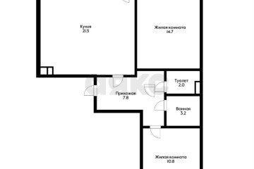 Фото №2: 2-комнатная квартира 60 м² - Краснодар, мкр. жилой комплекс Ракурс, ул. имени Героя Ростовского, 8к5