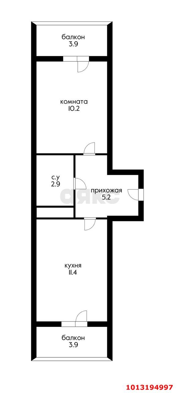 Фото №1: 1-комнатная квартира 34 м² - Краснодар, жилой комплекс Грани, ул. Западный Обход, 45к2