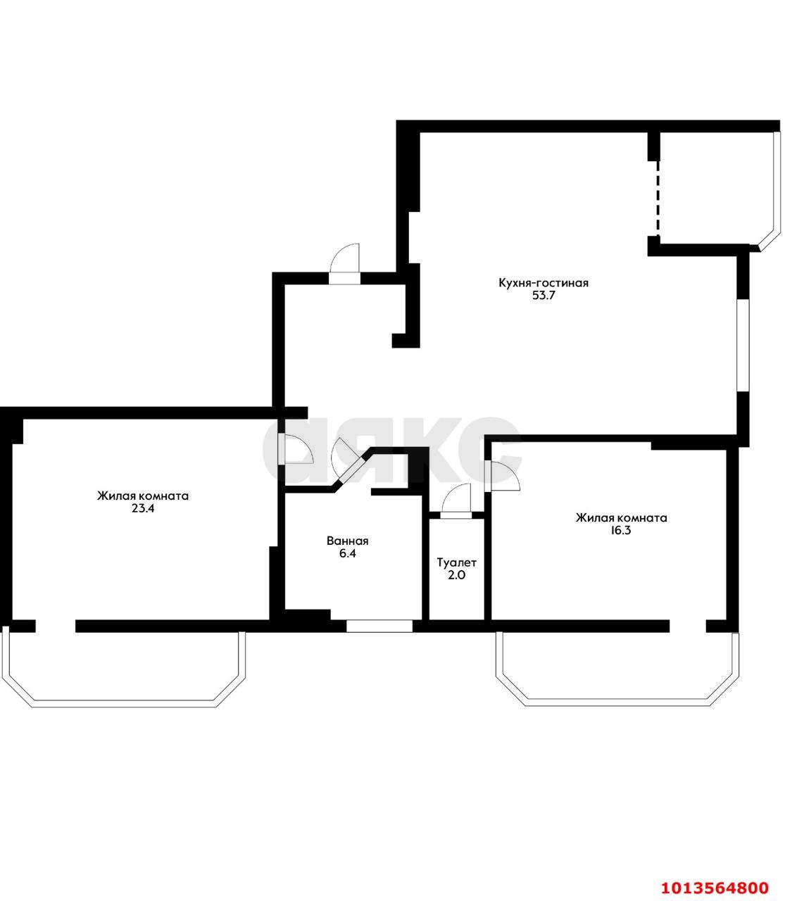 Фото №22: 3-комнатная квартира 120 м² - Краснодар, Юбилейный, ул. Думенко, 21