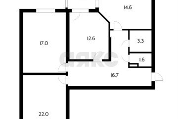 Фото №1: 3-комнатная квартира 94 м² - Краснодар, мкр. Панорама, ул. Восточно-Кругликовская, 22