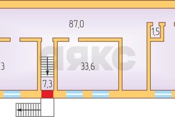 Фото №4: Офисное помещение 330 м² - Краснодар, мкр. Завод Измерительных Приборов, ул. Зиповская, 4/5