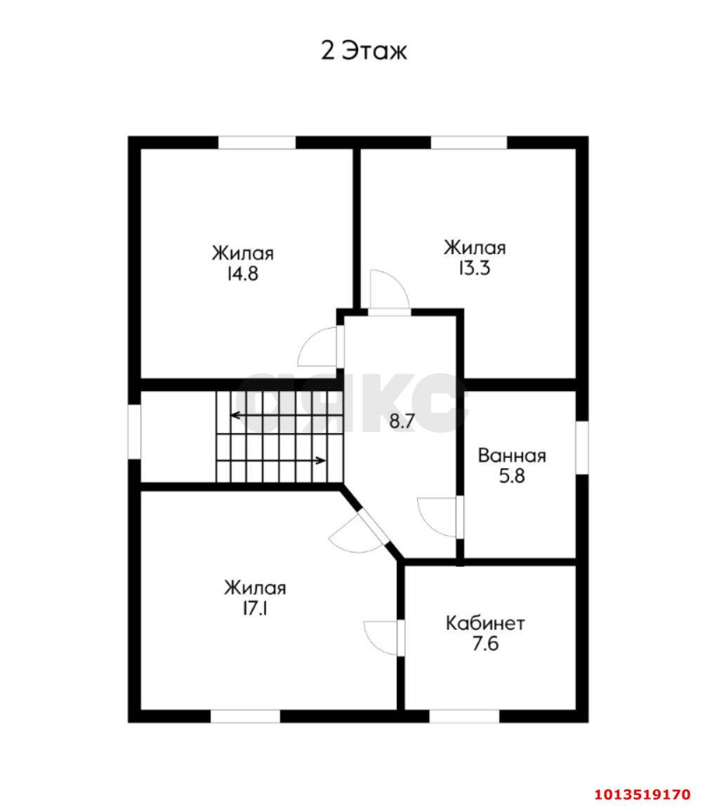 Фото №14: Дом 136 м² + 4 сот. - отделения № 3 СКЗНИИСиВ, коттеджный  Малиновка, ул. имени Героя Орлова, 13