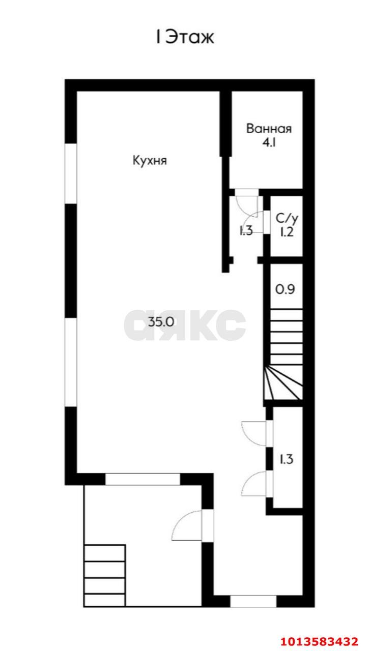 Фото №8: Часть дома 150 м² + 1.5 сот. - Краснодар, Дубинка, ул. Ковтюха, 63