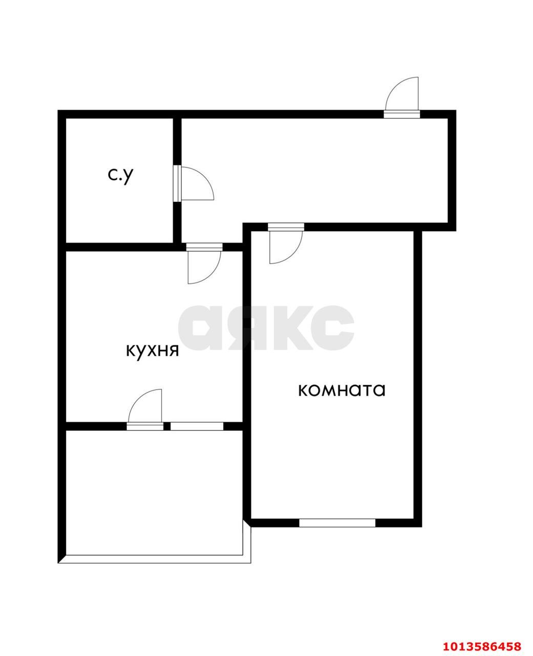 Фото №8: 1-комнатная квартира 51 м² - Краснодар, Гидростроителей, ул. Автолюбителей, 52/5