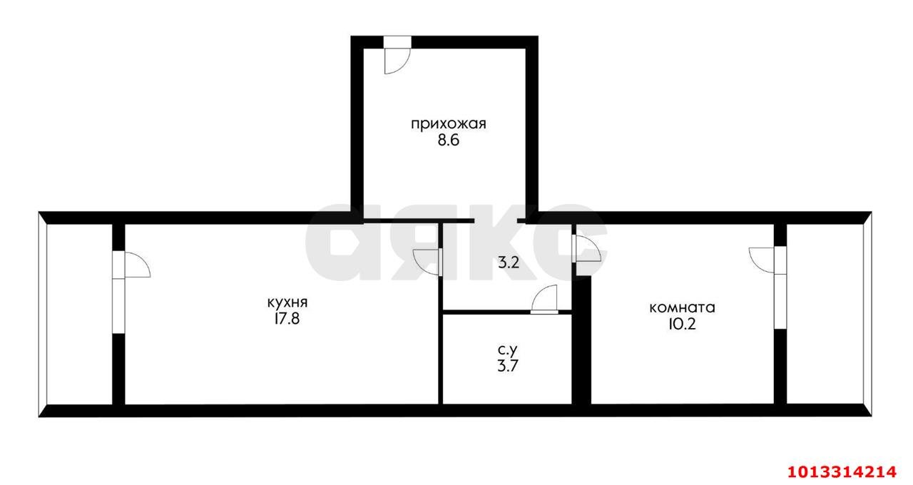 Фото №12: Студия 57 м² - Краснодар, Гидростроителей, ул. Парусная, 20/3