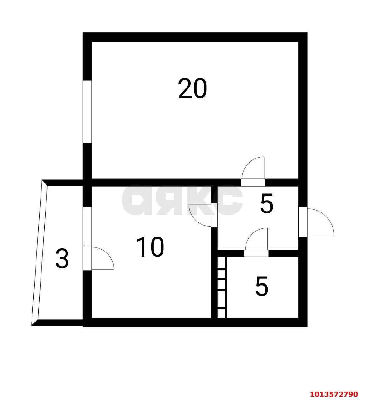 Фото №10: 1-комнатная квартира 43 м² - Краснодар, жилой комплекс Форт Карасун, ул. Сормовская, 204/7