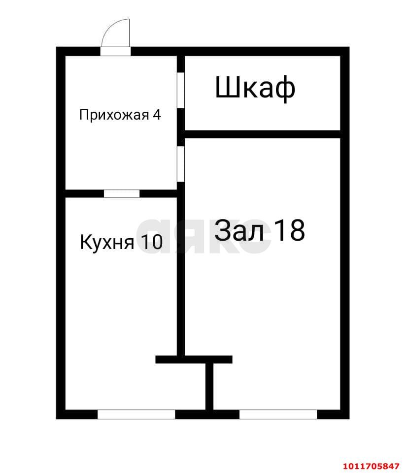 Фото №13: 1-комнатная квартира 37 м² - Краснодар, Музыкальный, ул. имени Мусоргского М.П., 3