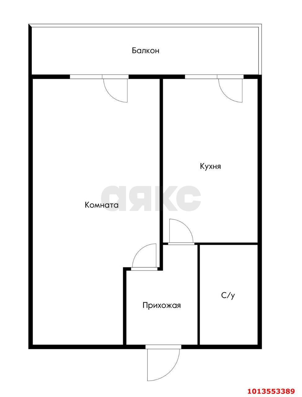 Фото №13: 1-комнатная квартира 41 м² - Краснодар, Музыкальный, ул. имени С.В. Рахманинова, 36