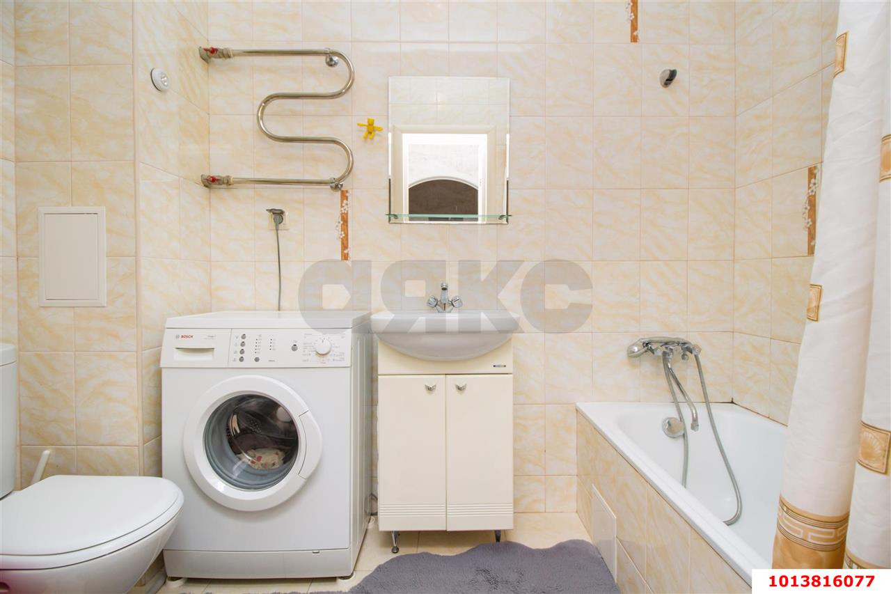 Фото №3: 1-комнатная квартира 40&nbsp;м², 3/6&nbsp;эт. - Краснодар, Прикубанский внутригородской округ, Калинино, Завод Радиоизмерительных Приборов, мкр. жилой комплекс Красивый, пер. 2-й Красивый, 10