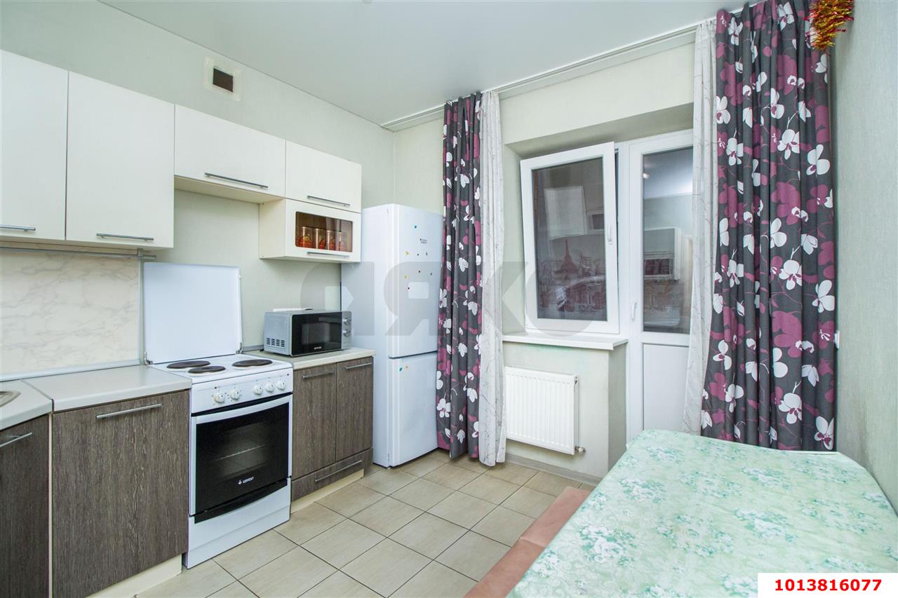 Фото №9: 1-комнатная квартира 40&nbsp;м², 3/6&nbsp;эт. - Краснодар, Прикубанский внутригородской округ, Калинино, Завод Радиоизмерительных Приборов, мкр. жилой комплекс Красивый, пер. 2-й Красивый, 10