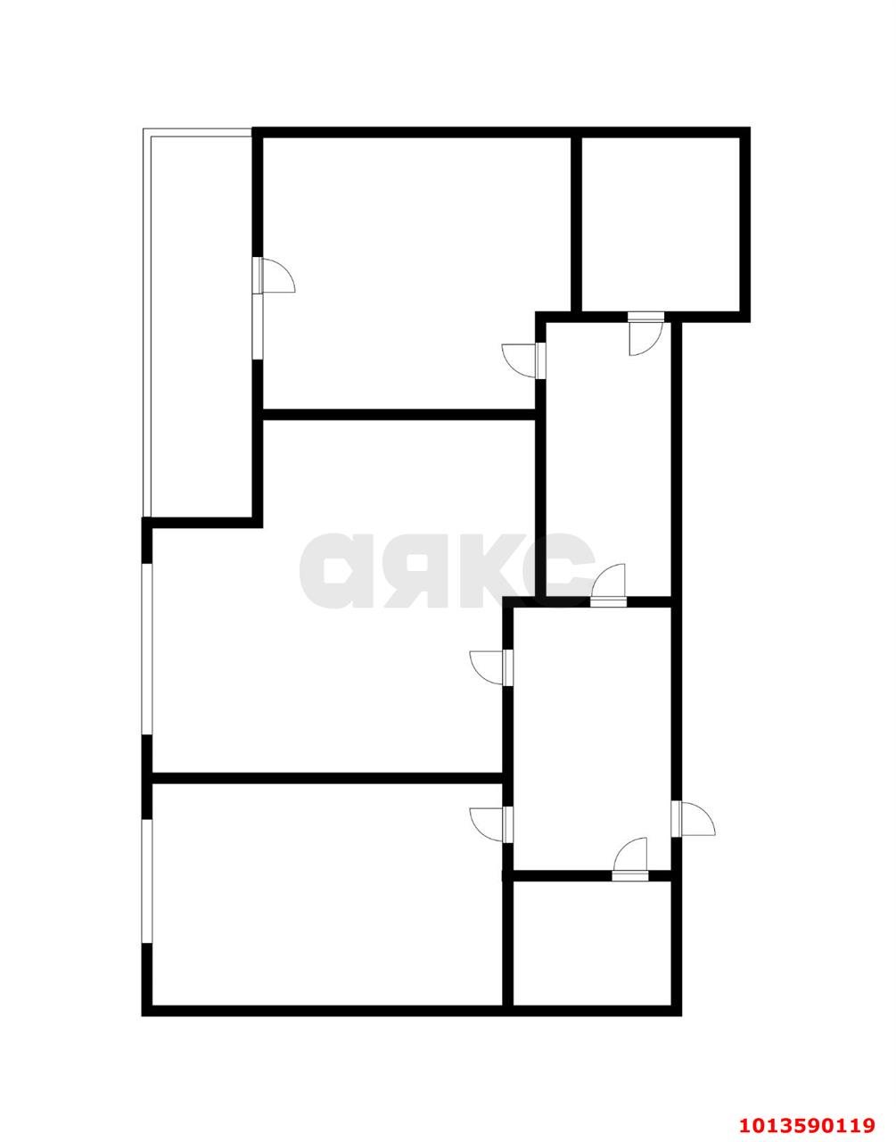 Фото №8: 2-комнатная квартира 56 м² - Краснодар, жилой комплекс Европа-Сити, ул. Карпатская, 3