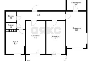 Фото №1: 3-комнатная квартира 93 м² - Краснодар, мкр. жилой комплекс Фреш, ул. имени Валерия Гассия, 4/7к2