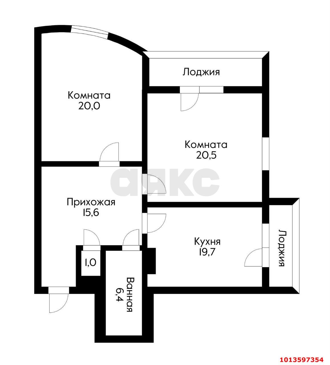 Фото №19: 2-комнатная квартира 82 м² - Краснодар, Кожзавод, ул. Минская, 122/12