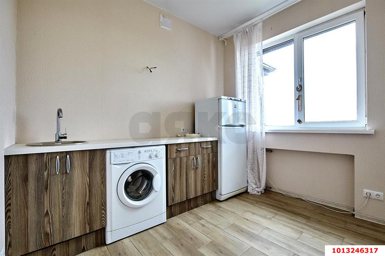 Фото №2: 1-комнатная квартира 35&nbsp;м², 4/4&nbsp;эт. - Краснодар, Прикубанский внутригородской округ, мкр. Фестивальный, ул. имени Симиренко, 11