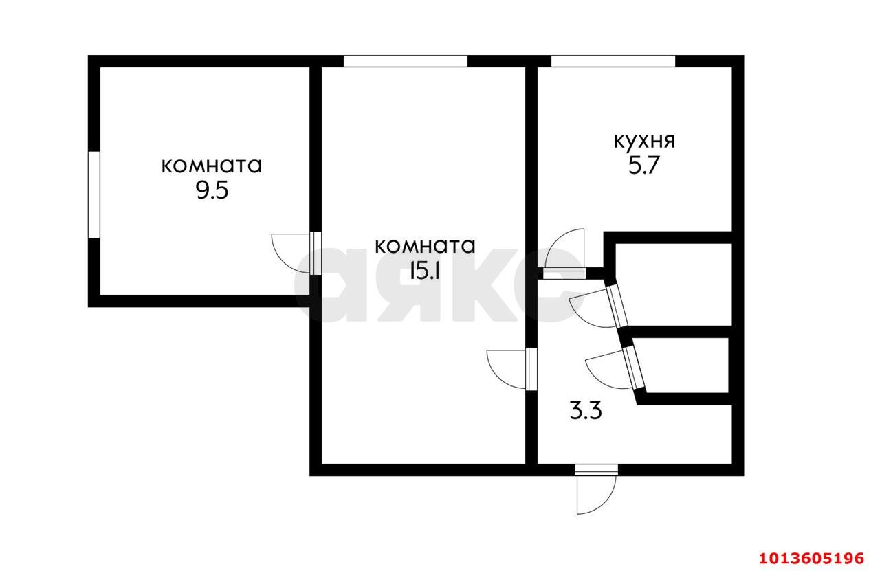 Фото №18: 2-комнатная квартира 36 м² - Краснодар, Центральный, ул. Заводская, 9