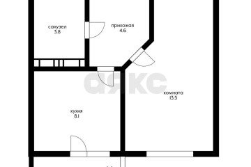 Фото №2: 1-комнатная квартира 30 м² - Краснодар, мкр. Губернский, ул. им. Героя Яцкова И.В., 9/1