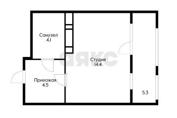 Фото №3: Студия 28 м² - Краснодар, мкр. жилой комплекс Все Свои, ул. Колхозная, 5/2